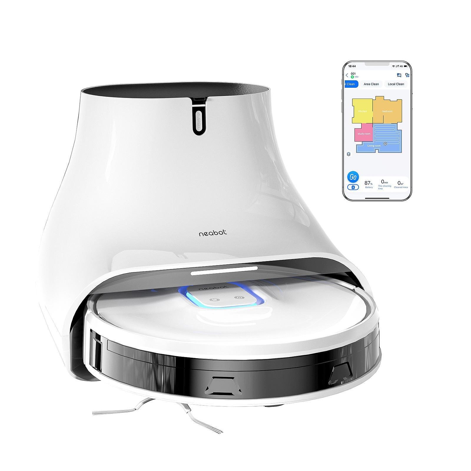 Neabot NoMo Q11 - Robot vacuum cleaner with hidden laser lidar and 